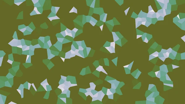 Kleurrijke Voronoi Vector Abstract Naadloze Onregelmatige Lijnen Mozaïek Patroon Geometrische — Stockvector