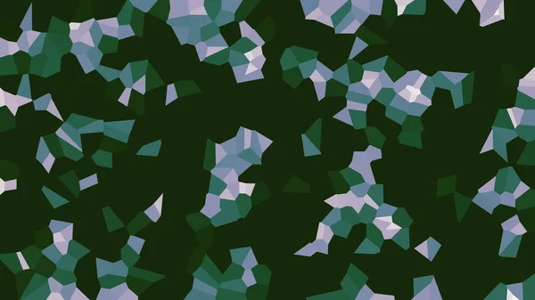 Farbenfrohe Voronoi Vektor Abstrakt Nahtlose Unregelmäßige Linien Mosaikmuster Geometrisches Flaches — Stockvektor