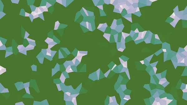 Färgglada Voronoi Vektor Abstrakt Sömlös Oregelbundna Linjer Mosaikmönster Geometriska Platt — Stock vektor