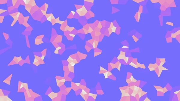 Farbenfrohe Voronoi Vektor Abstrakt Nahtlose Unregelmäßige Linien Mosaikmuster Geometrisches Flaches — Stockvektor