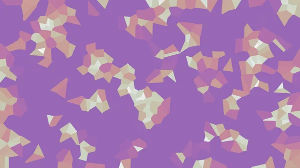 Kleurrijke Voronoi Vector Abstract Naadloze Onregelmatige Lijnen Mozaïek Patroon Geometrische — Stockvector