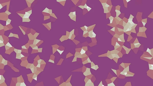 Kleurrijke Voronoi Vector Abstract Naadloze Onregelmatige Lijnen Mozaïek Patroon Geometrische — Stockvector