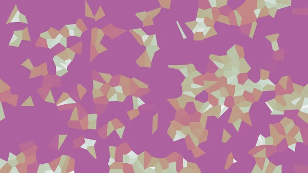 Kleurrijke Voronoi Vector Abstract Naadloze Onregelmatige Lijnen Mozaïek Patroon Geometrische — Stockvector