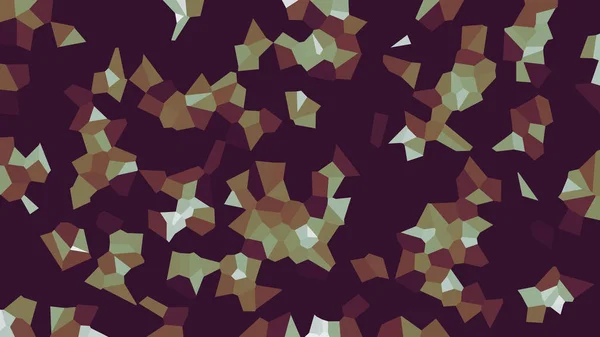 Colorido Voronoi Vector Abstracto Patrón Mosaico Líneas Irregulares Sin Costuras — Vector de stock