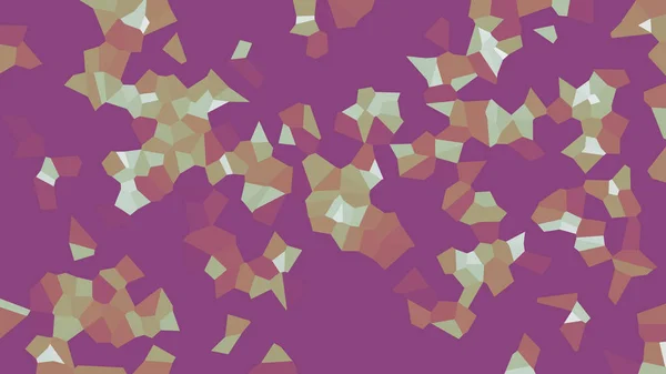 Voronoi Berwarna Vektor Abstrak Garis Mosaik Yang Tak Beraturan Kisi - Stok Vektor