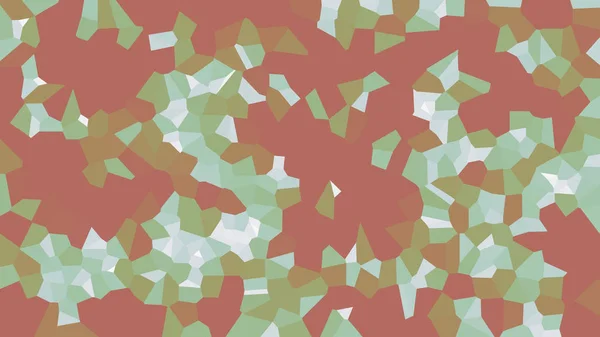 Voronoi Berwarna Vektor Abstrak Garis Mosaik Yang Tak Beraturan Kisi - Stok Vektor