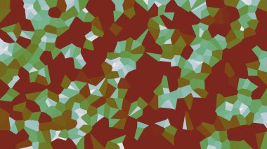 Renkli voronoi vektör soyut. Sorunsuz düzensiz satırları mozaik desen. Geometrik düz ızgara 