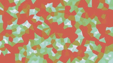 Renkli voronoi vektör soyut. Sorunsuz düzensiz satırları mozaik desen. Geometrik düz ızgara 