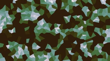 Renkli voronoi vektör soyut. Sorunsuz düzensiz satırları mozaik desen. Geometrik düz ızgara 