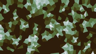 Renkli voronoi vektör soyut. Sorunsuz düzensiz satırları mozaik desen. Geometrik düz ızgara 