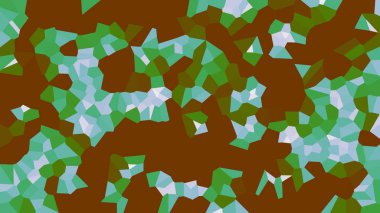 Renkli voronoi vektör soyut. Sorunsuz düzensiz satırları mozaik desen. Geometrik düz ızgara 