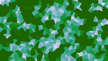 Renkli voronoi vektör soyut. Sorunsuz düzensiz satırları mozaik desen. Geometrik düz ızgara 