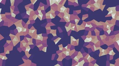 Renkli voronoi vektör soyut. Sorunsuz düzensiz satırları mozaik desen. Geometrik düz ızgara 