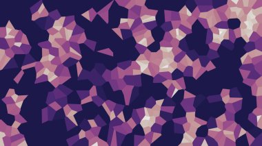 Renkli voronoi vektör soyut. Sorunsuz düzensiz satırları mozaik desen. Geometrik düz ızgara 