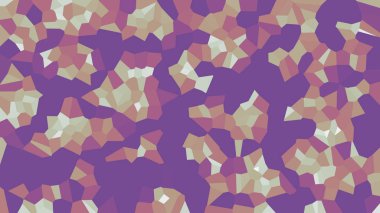 Renkli voronoi vektör soyut. Sorunsuz düzensiz satırları mozaik desen. Geometrik düz ızgara 