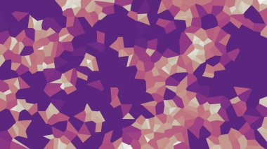 Renkli voronoi vektör soyut. Sorunsuz düzensiz satırları mozaik desen. Geometrik düz ızgara 