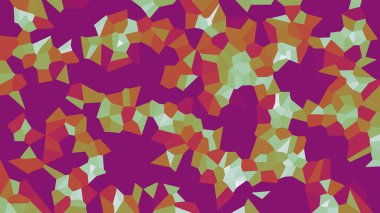 Renkli voronoi vektör soyut. Sorunsuz düzensiz satırları mozaik desen. Geometrik düz ızgara 