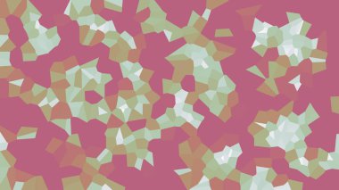 Renkli voronoi vektör soyut. Sorunsuz düzensiz satırları mozaik desen. Geometrik düz ızgara 