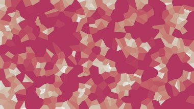 Renkli voronoi vektör soyut. Sorunsuz düzensiz satırları mozaik desen. Geometrik düz ızgara 