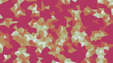 Renkli voronoi vektör soyut. Sorunsuz düzensiz satırları mozaik desen. Geometrik düz ızgara 