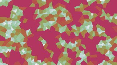 Renkli voronoi vektör soyut. Sorunsuz düzensiz satırları mozaik desen. Geometrik düz ızgara 