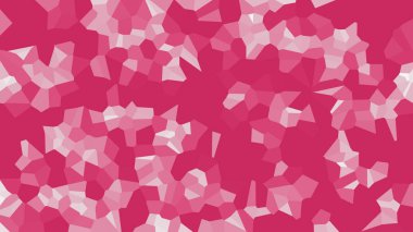 Renkli voronoi vektör soyut. Sorunsuz düzensiz satırları mozaik desen. Geometrik düz ızgara 