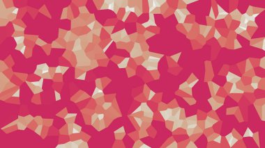 Renkli voronoi vektör soyut. Sorunsuz düzensiz satırları mozaik desen. Geometrik düz ızgara 