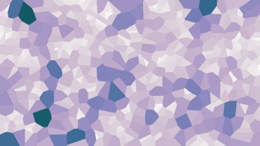 Renkli voronoi vektör soyut. Sorunsuz düzensiz satırları mozaik desen. Geometrik düz ızgara 