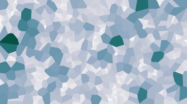 Renkli voronoi vektör soyut. Sorunsuz düzensiz satırları mozaik desen. Geometrik düz ızgara 