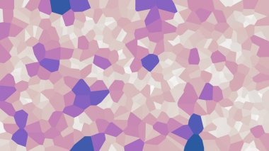 Renkli voronoi vektör soyut. Sorunsuz düzensiz satırları mozaik desen. Geometrik düz ızgara 