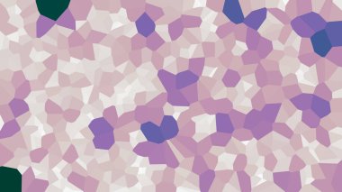 Renkli voronoi vektör soyut. Sorunsuz düzensiz satırları mozaik desen. Geometrik düz ızgara 