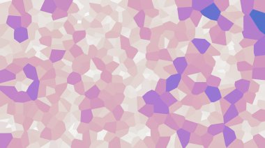 Renkli voronoi vektör soyut. Sorunsuz düzensiz satırları mozaik desen. Geometrik düz ızgara 