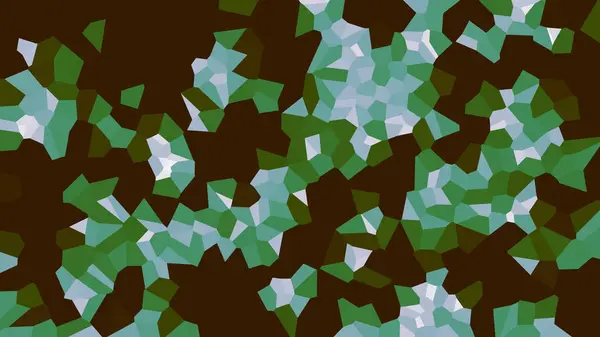 Colorido Voronoi Vector Abstracto Patrón Mosaico Líneas Irregulares Sin Costuras — Vector de stock