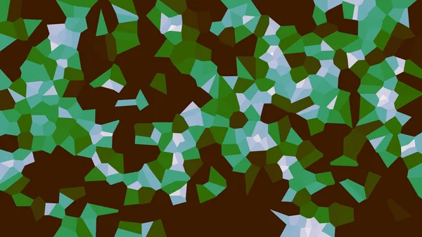 Colorido Voronoi Vector Abstracto Patrón Mosaico Líneas Irregulares Sin Costuras — Vector de stock