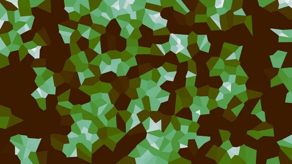 Voronoi Berwarna Vektor Abstrak Garis Mosaik Yang Tak Beraturan Kisi - Stok Vektor