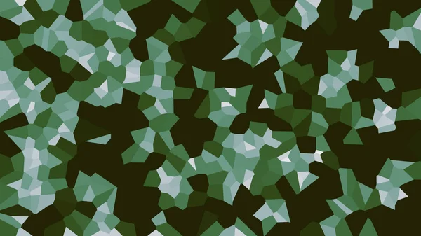 Voronoi Berwarna Vektor Abstrak Garis Mosaik Yang Tak Beraturan Kisi - Stok Vektor