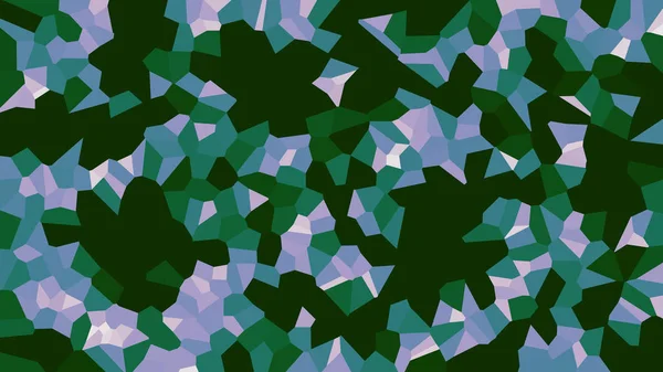 Renkli Voronoi Vektör Soyut Sorunsuz Düzensiz Satırları Mozaik Desen Geometrik — Stok Vektör