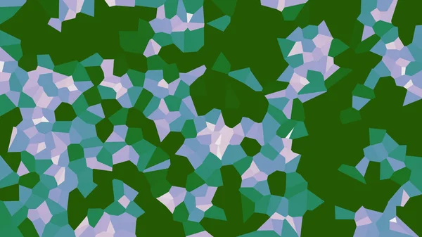 Barevné Voronoi Abstraktní Vektor Mozaika Vzor Bezešvé Nepravidelné Linky Geometrické — Stockový vektor