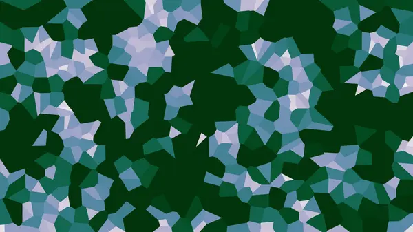 Voronoi Colorido Vetor Abstrato Linhas Irregulares Sem Costura Padrão Mosaico —  Vetores de Stock