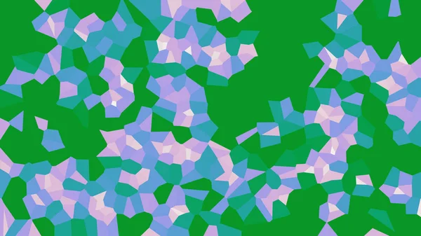 Voronoi Colorido Vetor Abstrato Linhas Irregulares Sem Costura Padrão Mosaico —  Vetores de Stock