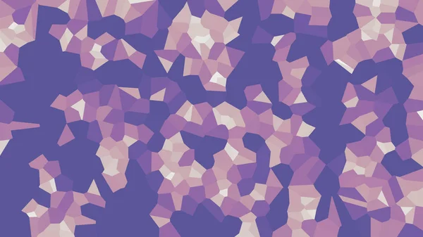 Farbenfrohe Voronoi Vektor Abstrakt Nahtlose Unregelmäßige Linien Mosaikmuster Geometrisches Flaches — Stockvektor