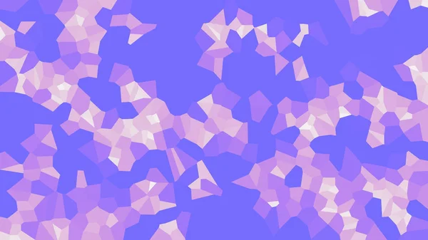 Farbenfrohe Voronoi Vektor Abstrakt Nahtlose Unregelmäßige Linien Mosaikmuster Geometrisches Flaches — Stockvektor