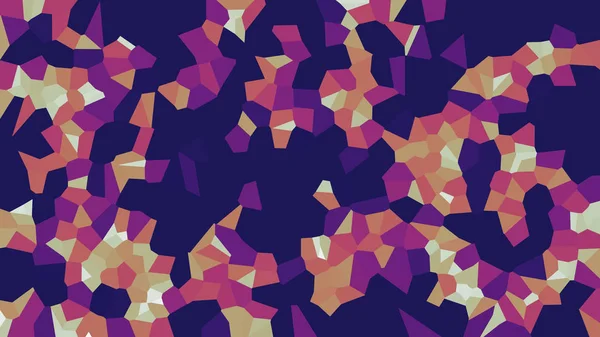 Renkli voronoi vektör soyut. Sorunsuz düzensiz satırları mozaik desen. Geometrik düz ızgara 