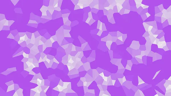 Farbenfrohe Voronoi Vektor Abstrakt Nahtlose Unregelmäßige Linien Mosaikmuster Geometrisches Flaches — Stockvektor