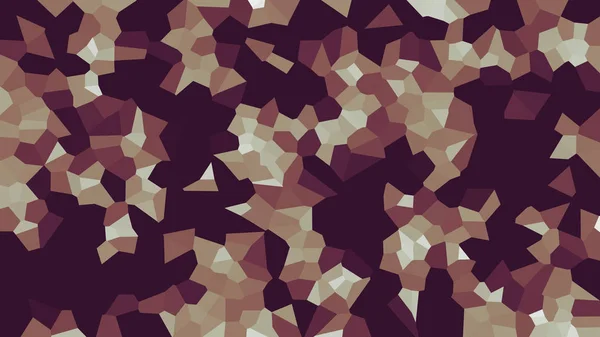 Voronoi Colorido Vetor Abstrato Linhas Irregulares Sem Costura Padrão Mosaico — Vetor de Stock