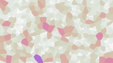 Renkli voronoi vektör soyut. Sorunsuz düzensiz satırları mozaik desen. Geometrik düz ızgara 