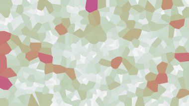 Renkli voronoi vektör soyut. Sorunsuz düzensiz satırları mozaik desen. Geometrik düz ızgara 