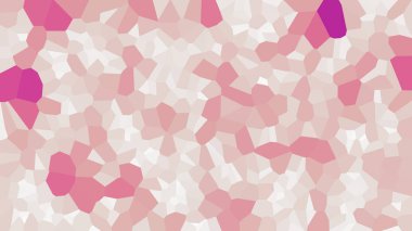 Renkli voronoi vektör soyut. Sorunsuz düzensiz satırları mozaik desen. Geometrik düz ızgara 