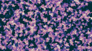 Renkli voronoi vektör soyut. Sorunsuz düzensiz satırları mozaik desen. Geometrik düz ızgara 