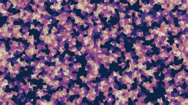 Renkli voronoi vektör soyut. Sorunsuz düzensiz satırları mozaik desen. Geometrik düz ızgara 